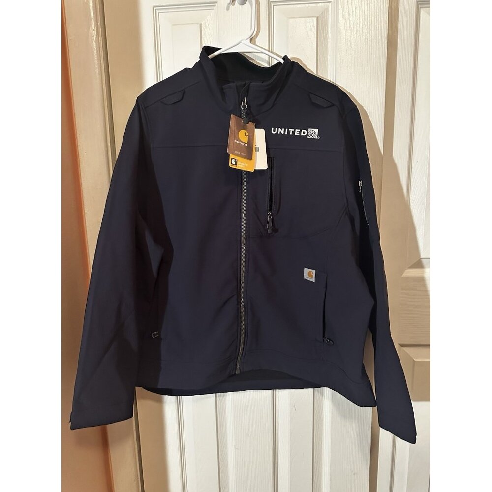 Carhartt Women's Rugged flex rough cut jacket size XXL NWT United Arlines